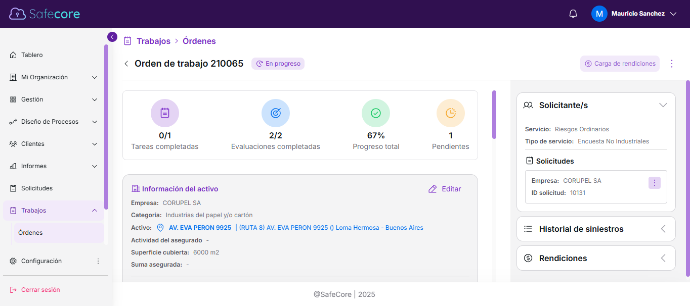 Safecore Web Application